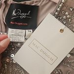 Mac Duggal NWT $457 Column Midi Dress 10741 in Vintage Lilac Beaded Formal Sz 14 Photo 5