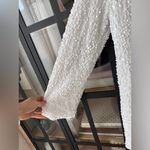 H&M  sequins bow dress long sleeve a-line sparkly party new year’s bridal vegas Photo 6