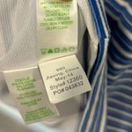 Lilly Pulitzer Lily Pulitzer Bree Mini Dress Blue White Striped Cap Sleeve V Neck Fit N Flare Photo 10