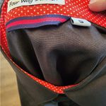 Black long sleeve dress shirt four way stretch size woman's small Photo 3