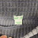 Aerie Groove On Ribbed Corduroy Flare Pants Gray Women’s Large Short High Rise Photo 4