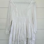 ALLSAINTS Women’s White 6 Prim Broderie Dress Photo 0