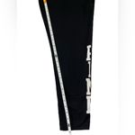 PINK - Victoria's Secret Victoria’s Secret PINK Black White Logo‎ Leggings L Monochrome Athleisure Core Photo 7