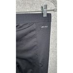 Nike Pro Large Womens Capri Leggings Stretch Black Dri Fit Pull On Athletic Photo 6