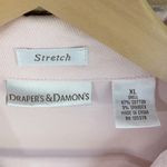 draper's & damon's Draper’s and Damon’s baby pink stretch zip front jacket blazer size XL Photo 7