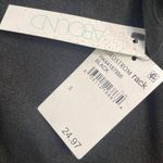 Abound  sweater crop teddy bear long
sleeve crew neck NWT top black Sz Small Photo 3