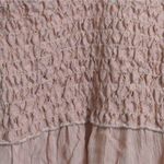 Free People Adella Slip Dress Mini Rose Lace Adjustable Ruffle Smocked S New Photo 8