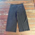 J. Jill Women’s Ponte Full Legged Cropped Wide Leg Pull On Pants ~ Size M 💚🍄 White Size M Photo 3