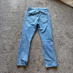 AGOLDE Riley High Rise Button Fly Jeans Denim Designer Distressed Womens 26 Photo 3