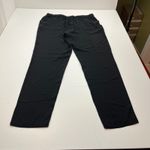 Eileen Fisher 100% Silk Crepe Pull-on Drawstring Pant Womens Size Small Black Photo 9
