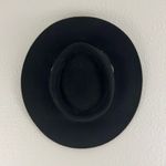 ROCKMOUNT RANCH WEAR Black Felt Wool Silver Concho Edgy Western Cowboy Hat Photo 5