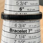 Seiko  Diamond Vintage Ladies Watch Black Dial Black Gold Stretch Bracelet Photo 12