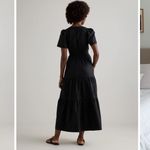 Quince 100% Organic Cotton Poplin Tiered Maxi Dress Photo 2