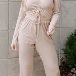 Kittenish  Denver Beige‎ Jumpsuit Large Photo 0