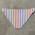 ONIA  Colorful Striped Bikini Bottom Size M Photo 2