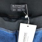 Bloomchic  Stretchy High Rise Dark Wash Wideband Waist Jeans Dark Wash 18 Photo 4