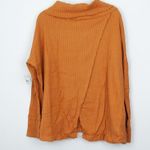 Free People Juicy Long Sleeve Waffle Cowl Neck Top Size Medium NWT Photo 7