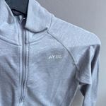 Ably long sleeve zip up workout top Gray Photo 0