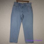 Madewell NEW  Baggy Straight‎ Jeans in Berteau Wash, 33 Photo 2