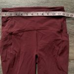Lululemon  Burgundy High-Waisted Leggings 4 Photo 2
