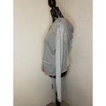 CURIO KNIT GREY ZIP UP HOODIE CARDIGAN‎ ORANGE PIPING MEDIUM Size undefined Photo 2