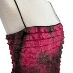 JS Collections JS Collection Size 8 Sheath Bodycon Dress Tiered Layered Spaghetti Straps Photo 2