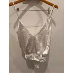 H:ours Revolve  Bodysuit‎ in White Sz S Photo 6