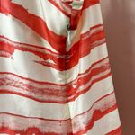 J.Crew  Women’s 100% Silk Stripes Sleeveless Tops Size 8 Photo 3