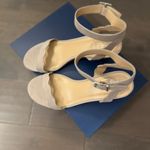 Kaari Blue Taupe/Light Tan Wedge Heels Photo 8