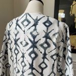 Trimdin Artisan Jackets Jewel Neck Tribal Collection M White Size M Photo 5