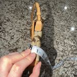 Coach  Signature Jacquard x Leather Demi Pouch 6348 beige Vintage Bagette Y2K Photo 12