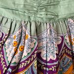 Anthropologie Let Me Be Tiered Printed Mini Skirt, Size XS Photo 8