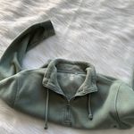 PacSun Me To We Pastel Green Cropped Sweater Photo 2