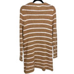 Volcom  the Breeze Sweater Mohair Striped Open Front Cardigan‎ Size XS/S Beachy Photo 1