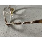 Joan Collins 9731 Gold Brown Eyeglasses FRAMES ONLY 52 Photo 3