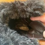 Capodarte Brown Leather Fur Boots Lace Up 6 Photo 3