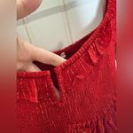 Spell And The Gypsy Collective Clementine Mermaid Off The Shoulder Dress NEW 388 Red Size XL Photo 9