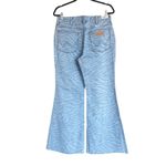 Wrangler NWT WOMEN'S MEOW LASER TIGER PRINT WANDERER FLARE JEANS 32X34 Photo 5