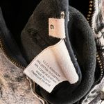 Ulla Johnson  Purple Carmine Acid Denim Romper In Lilac Puff Sleeve Size 6 Photo 6