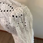 Connoto Women's White Eyelet Lace Dress Size XL Cottagecore Bachelorette Summer‌ Photo 3