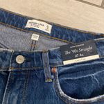 Abercrombie & Fitch Curve Love Ultra High Rise 90s Straight Jeans Photo 14