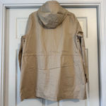 Hunter NWOT Utility Jacket L Beige Black Photo 1