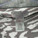 Barefoot Dreams  Poncho Sweater One Size‎ Gray White Ocean Breeze Cozychic Casual Photo 4