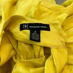 Inc international  Concepts High Neck yellow silk Dress Size 6 Photo 6