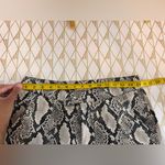 Choosy Elizabeth Snake Skin Faux Leather Cropped Pants Size 6 Black Photo 8