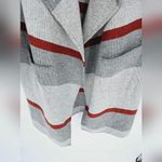 Cupcakes and Cashmere  Striped Wool Blend Cardigan Size Large Photo 3