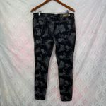 ZARA  Floral Black Skinny‎ Jegging Jeans SIze 10 Photo 5