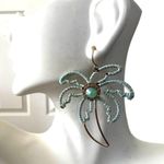 LC Lauren Conrad Lauren Conrad thread wrapped palm tree earrings Photo 2