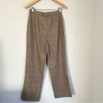 Akris  Wool Multicolor Plaid Pants Size 4 Photo 2