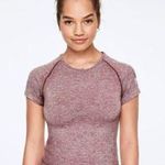 PINK - Victoria's Secret Victoria's Secret PINK Seamless Short Sleeve Crop Work Out Shirt Photo 0